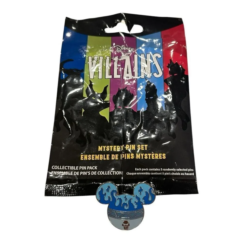 Disney Villains Mystery Collection - Hades Blue Flame Mickey Mouse Pin